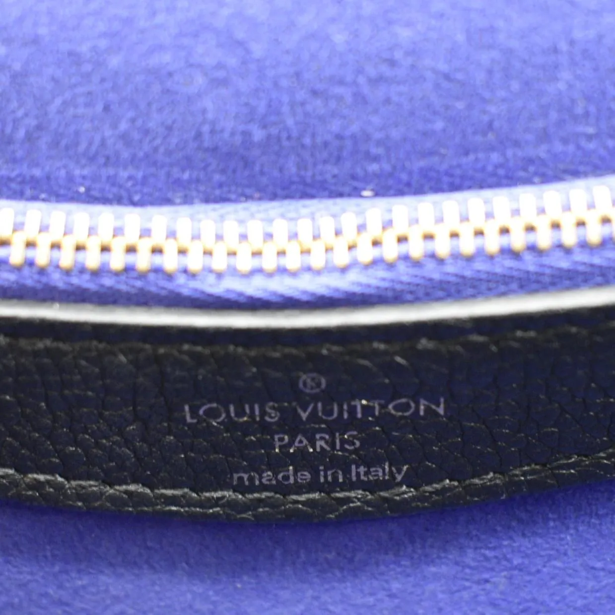 LOUIS VUITTON  Diane Empreinte Leather Crossbody Bag Black
