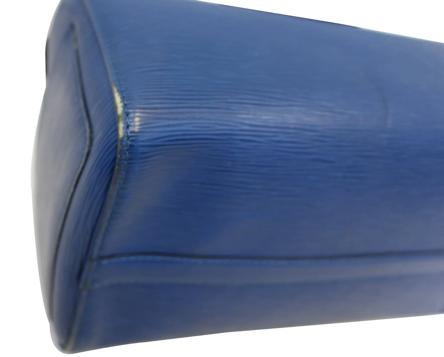 LOUIS VUITTON EPI Leather Blue Speedy 30 Satchel Bag