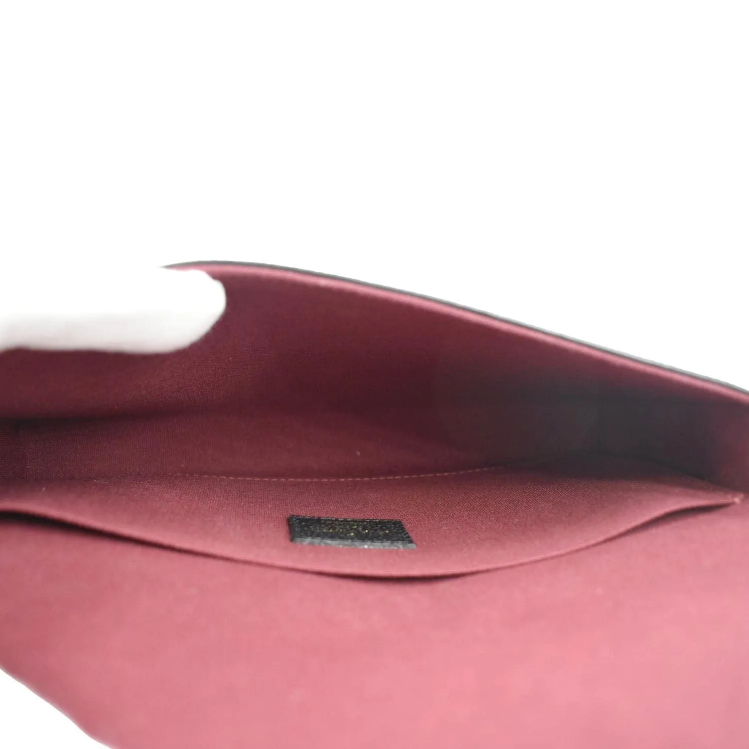 LOUIS VUITTON Felicie Pochette Monogram Empreinte Crossbody Bag Bicolor