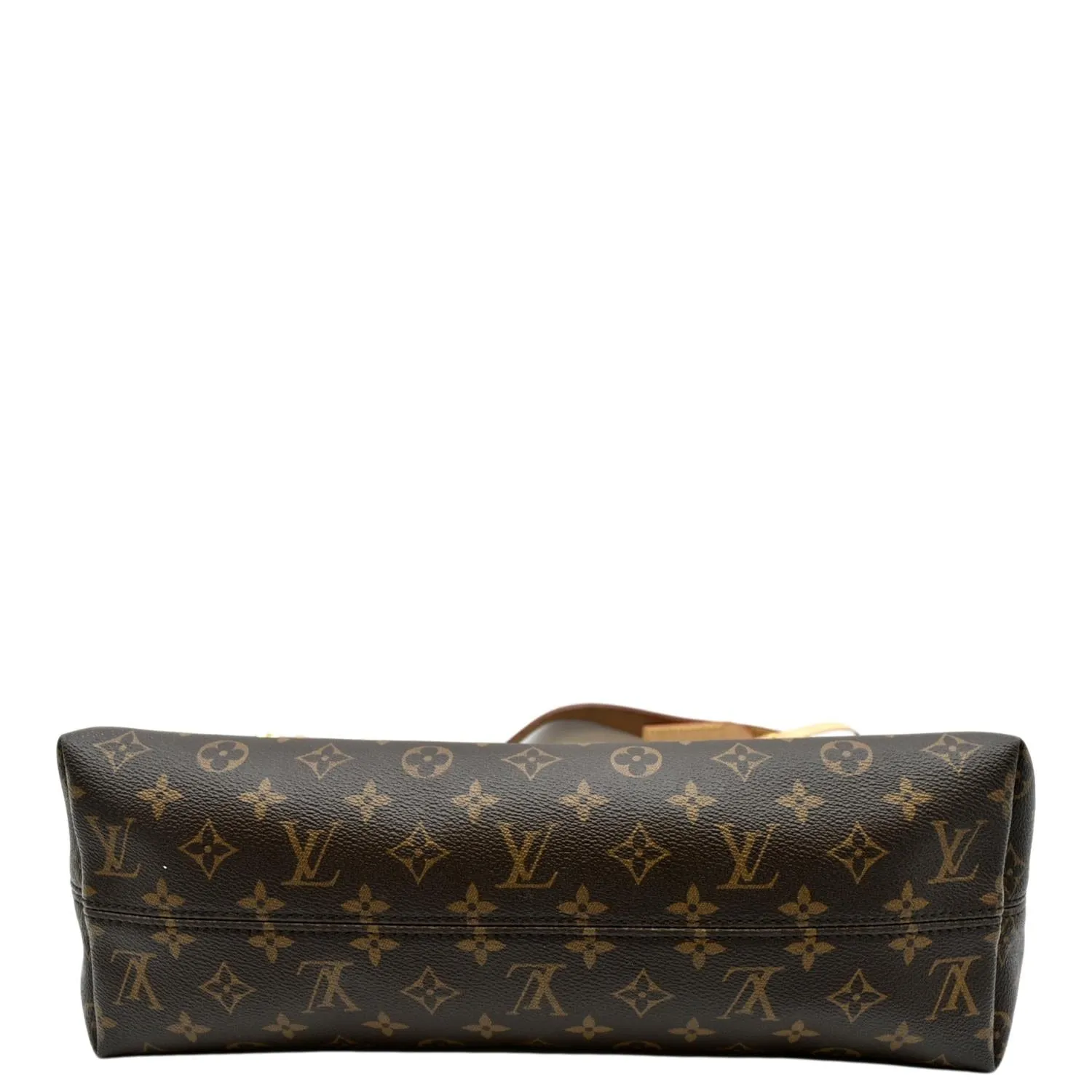 LOUIS VUITTON Graceful MM Monogram Canvas Shoulder Bag Brown