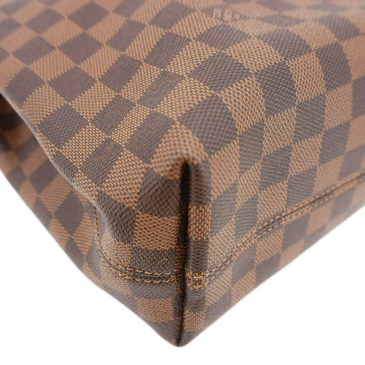 LOUIS VUITTON Graceful PM Damier Ebene Shoulder Bag Brown