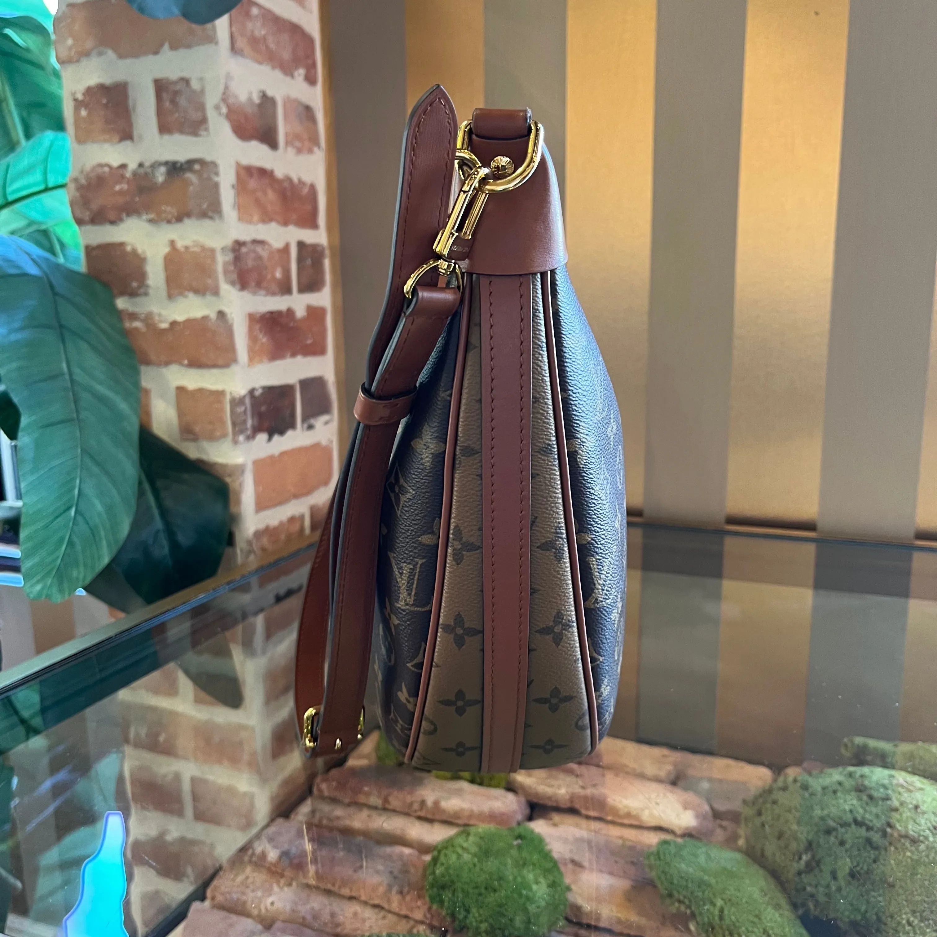 LOUIS VUITTON Loop Monogram Hobo