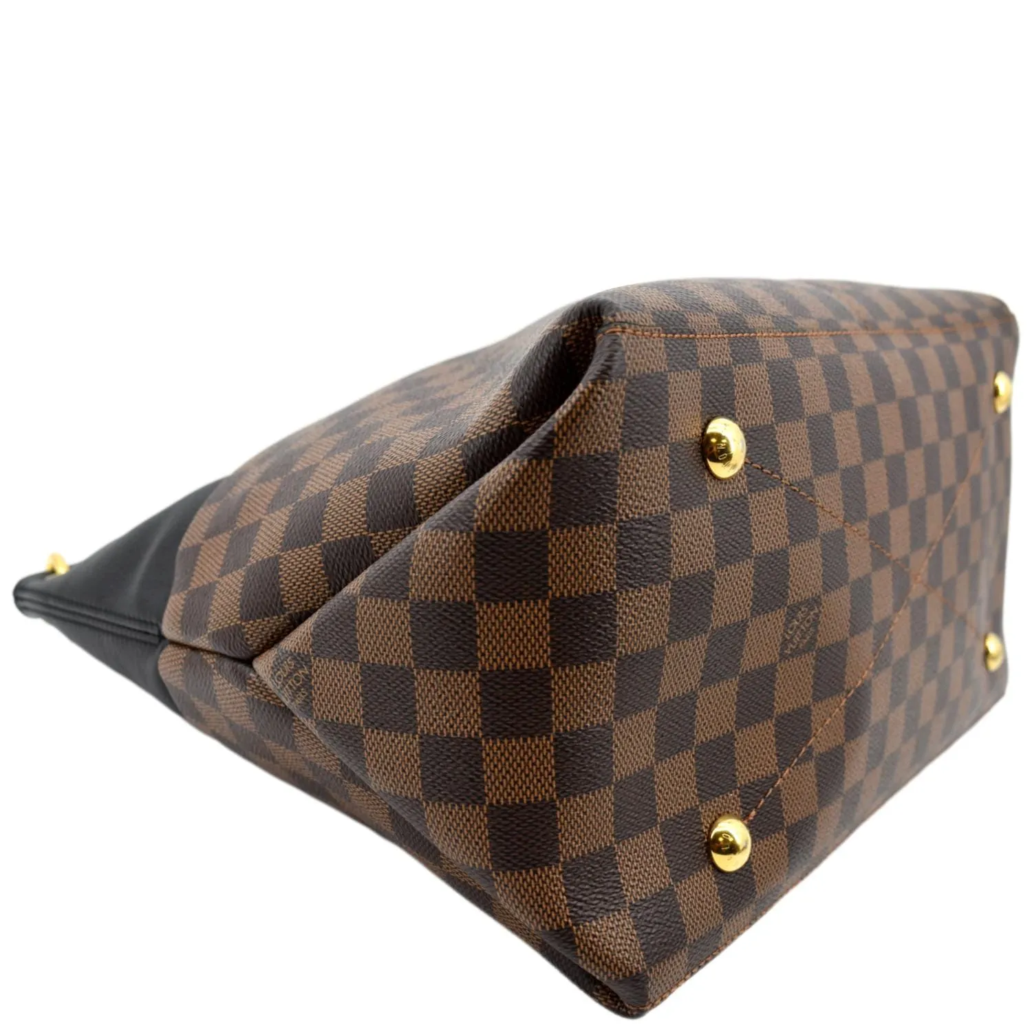 LOUIS VUITTON Maida Damier Ebene Hobo Bag Noir