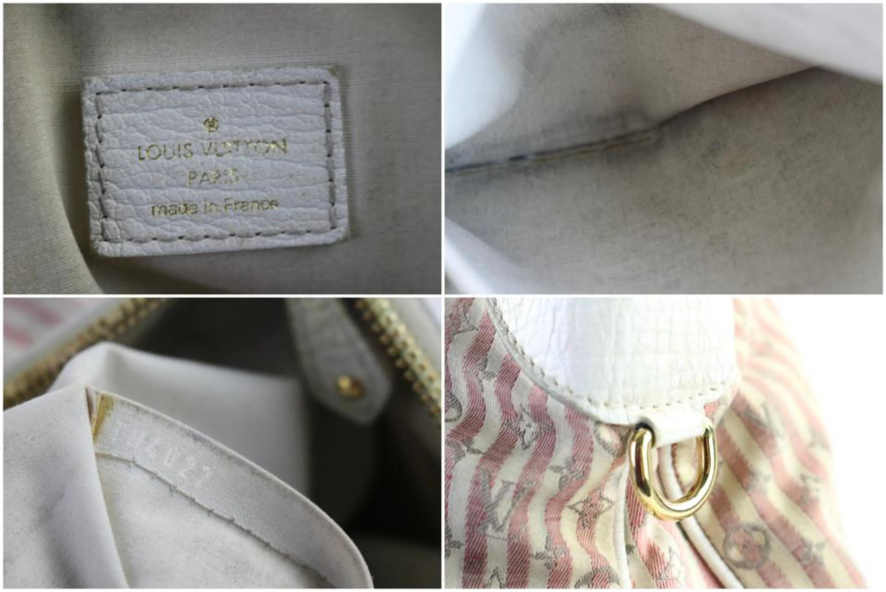 Louis Vuitton Marina Monogram Hobo Mini Lin Croisette GM 4LV56a