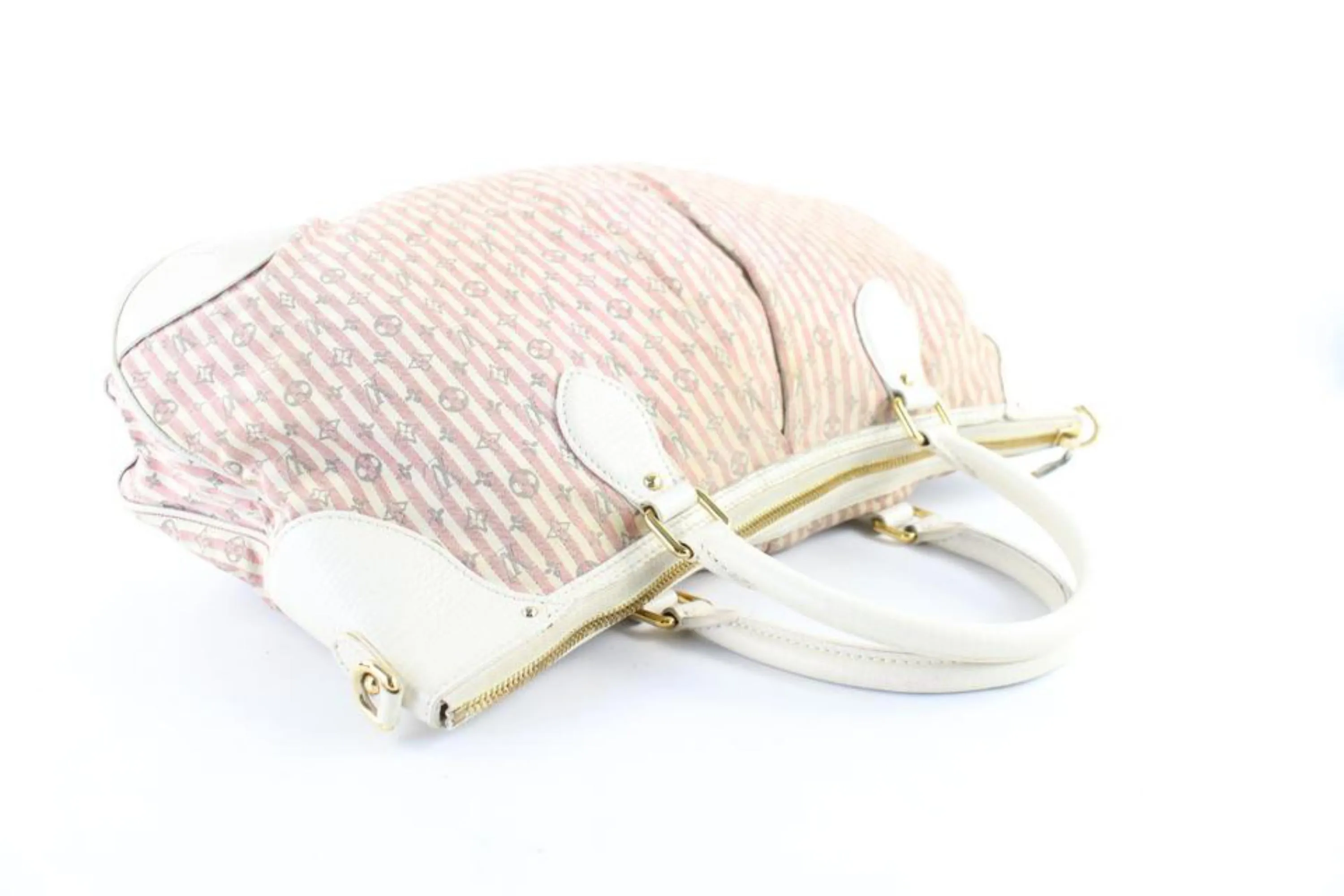 Louis Vuitton Marina Monogram Hobo Mini Lin Croisette GM 4LV56a