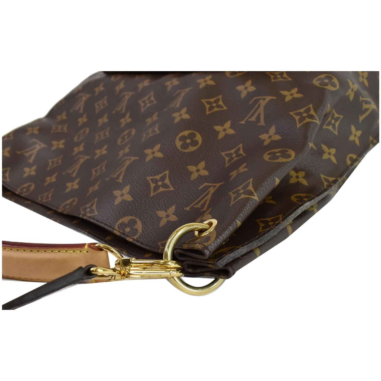 LOUIS VUITTON Metis Hobo Monogram Canvas Shoulder Bag Brown