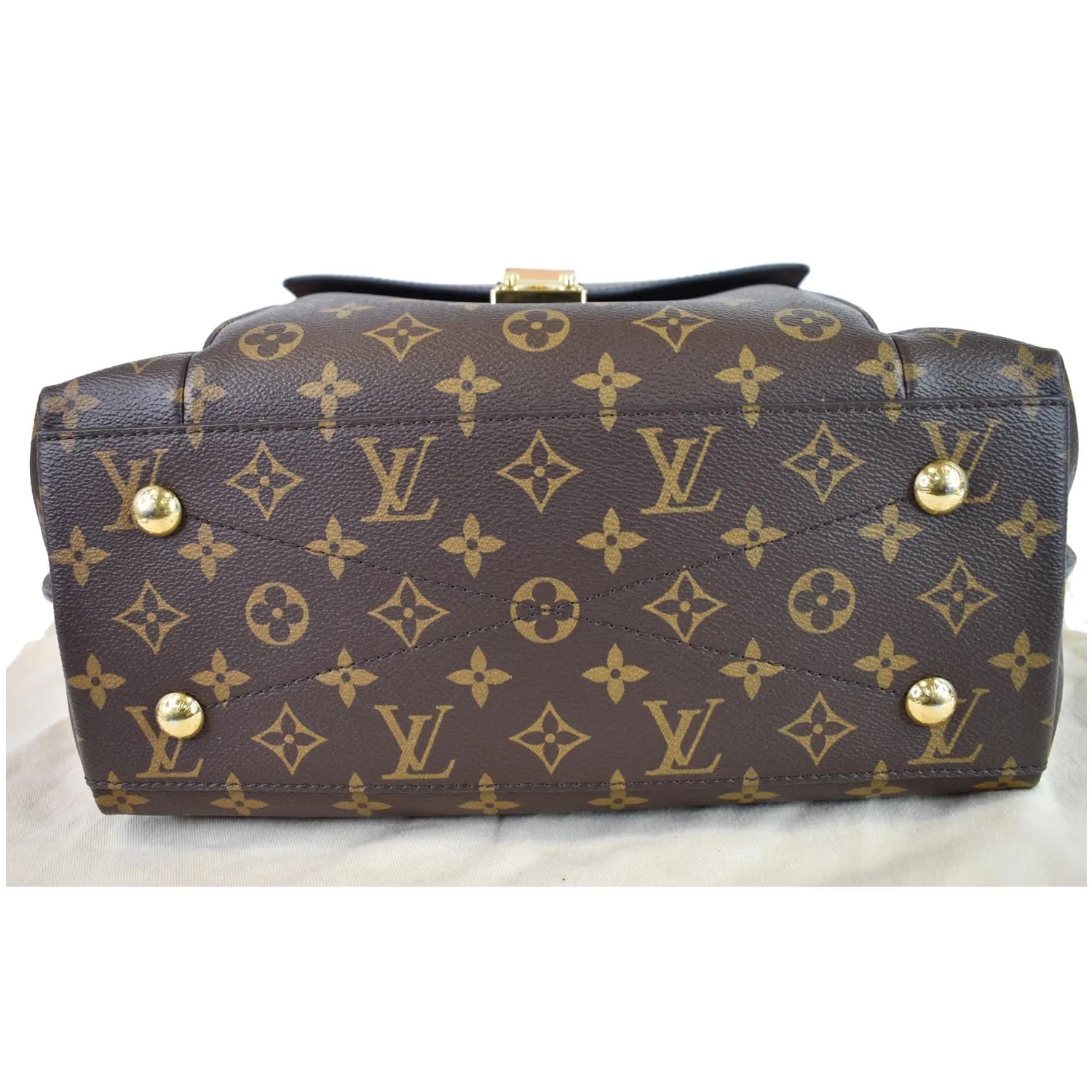 LOUIS VUITTON Metis Hobo Monogram Canvas Shoulder Bag Brown