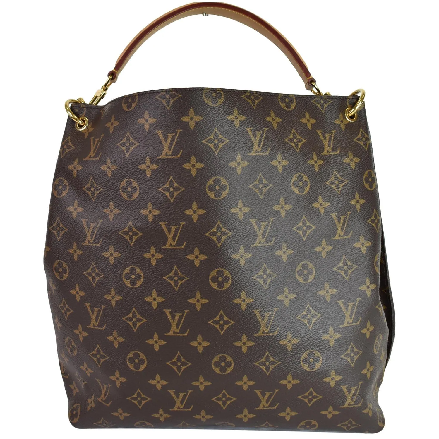LOUIS VUITTON Metis Hobo Monogram Canvas Shoulder Bag Brown