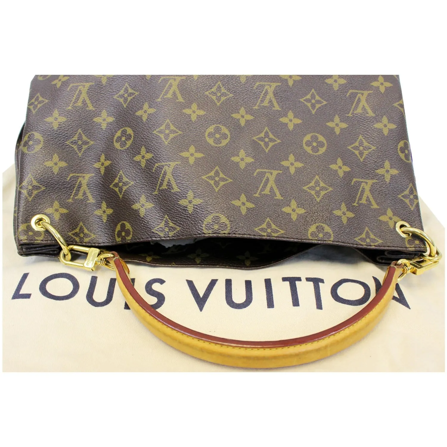 LOUIS VUITTON Metis Hobo Monogram Canvas Shoulder Bag Brown