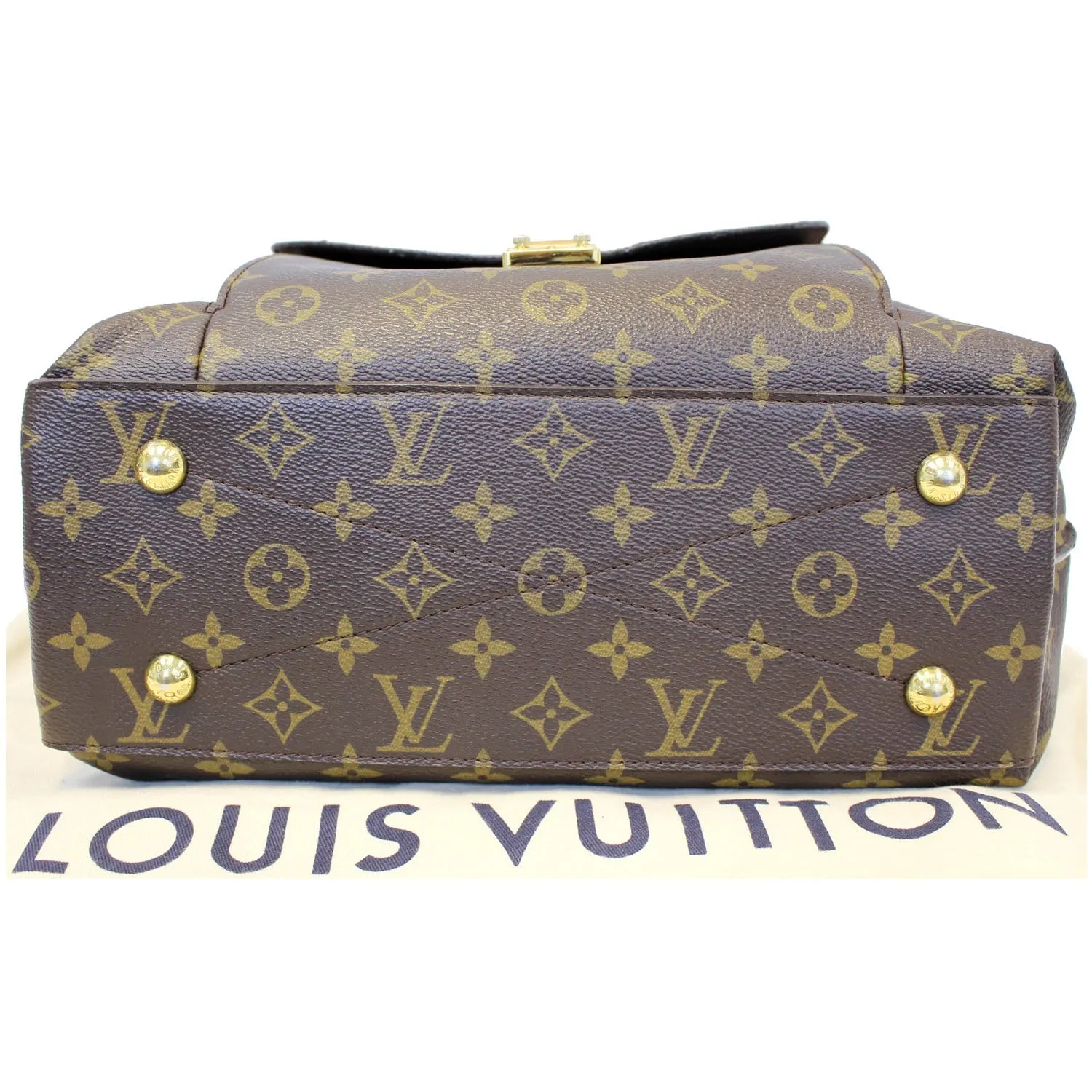 LOUIS VUITTON Metis Hobo Monogram Canvas Shoulder Bag Brown
