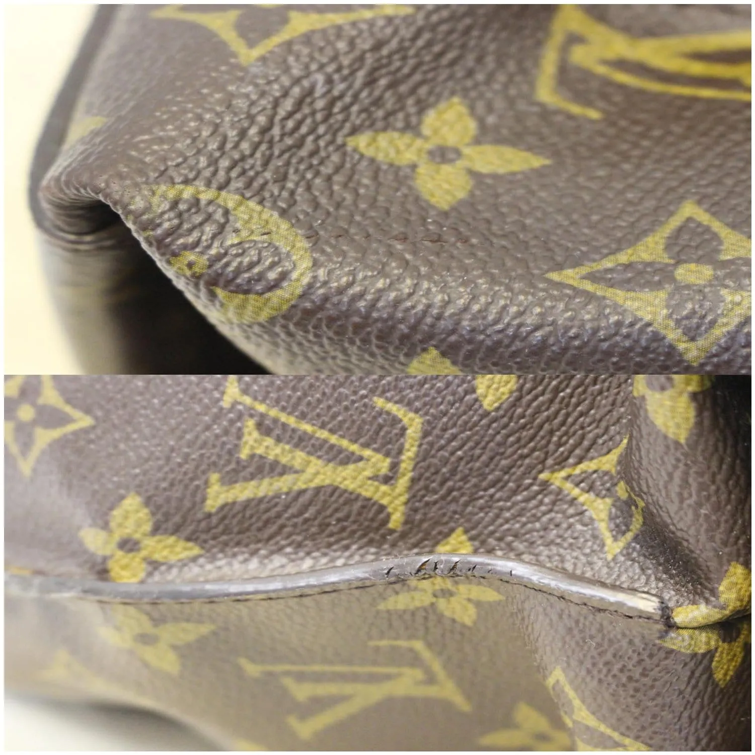 LOUIS VUITTON Metis Hobo Monogram Canvas Shoulder Bag Brown