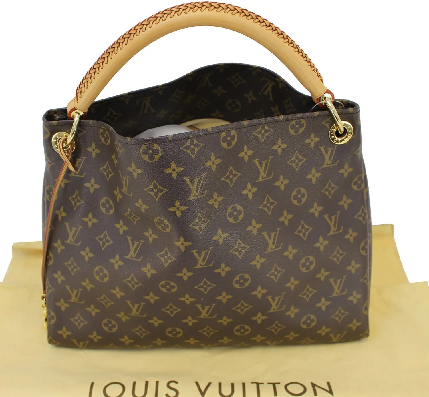 LOUIS VUITTON Monogram Canvas Artsy MM Hobo Shoulder Bag
