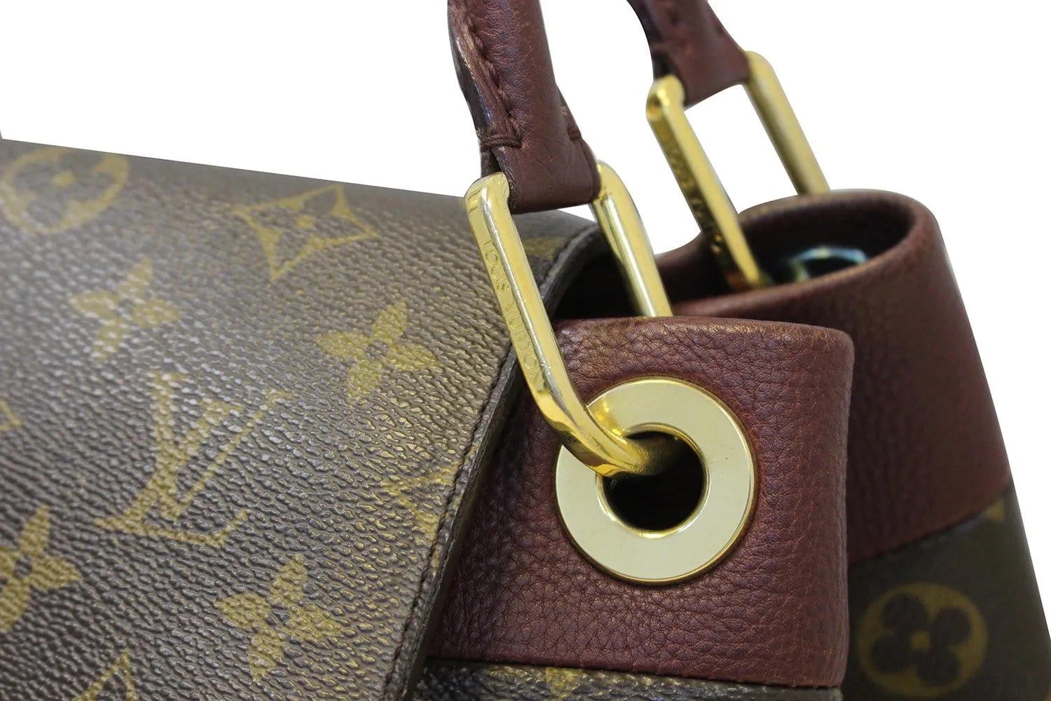 LOUIS VUITTON Monogram Canvas Aurore Olympe Satchel Bag