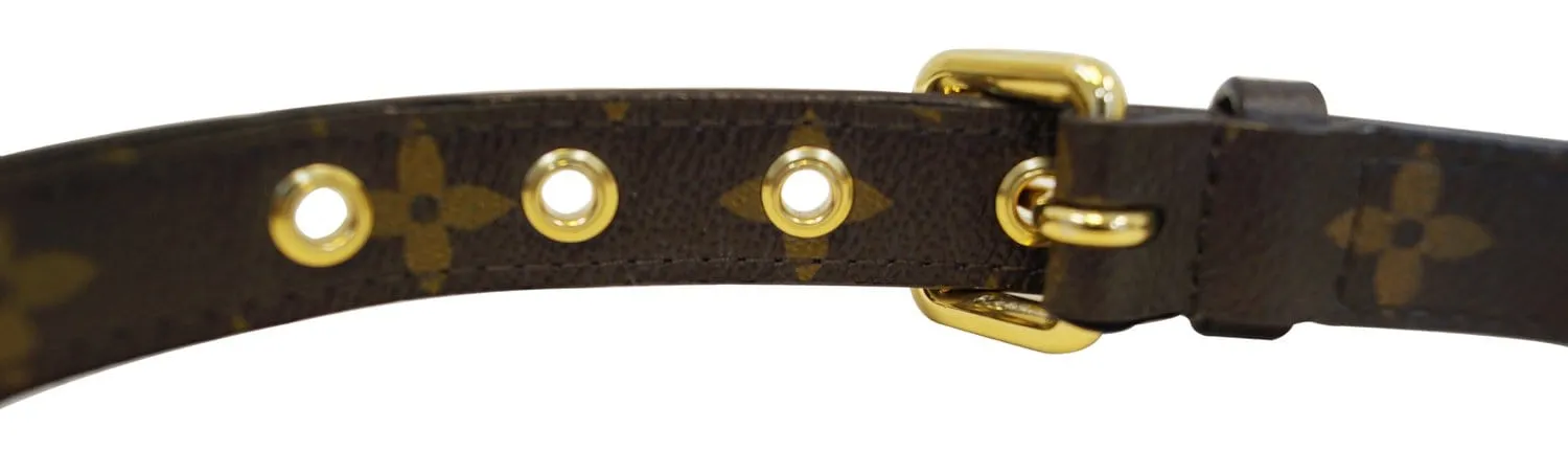 LOUIS VUITTON Monogram Canvas Brown Shoulder Strap