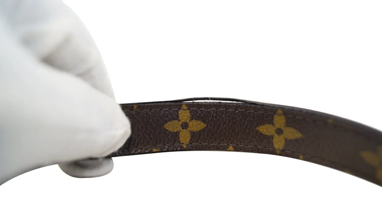 LOUIS VUITTON Monogram Canvas Brown Shoulder Strap