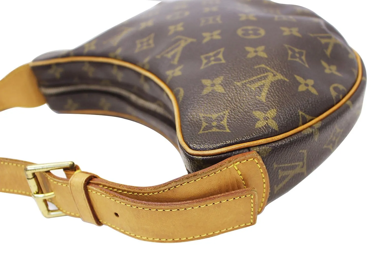 LOUIS VUITTON Monogram Canvas Croissant MM Shoulder Bag