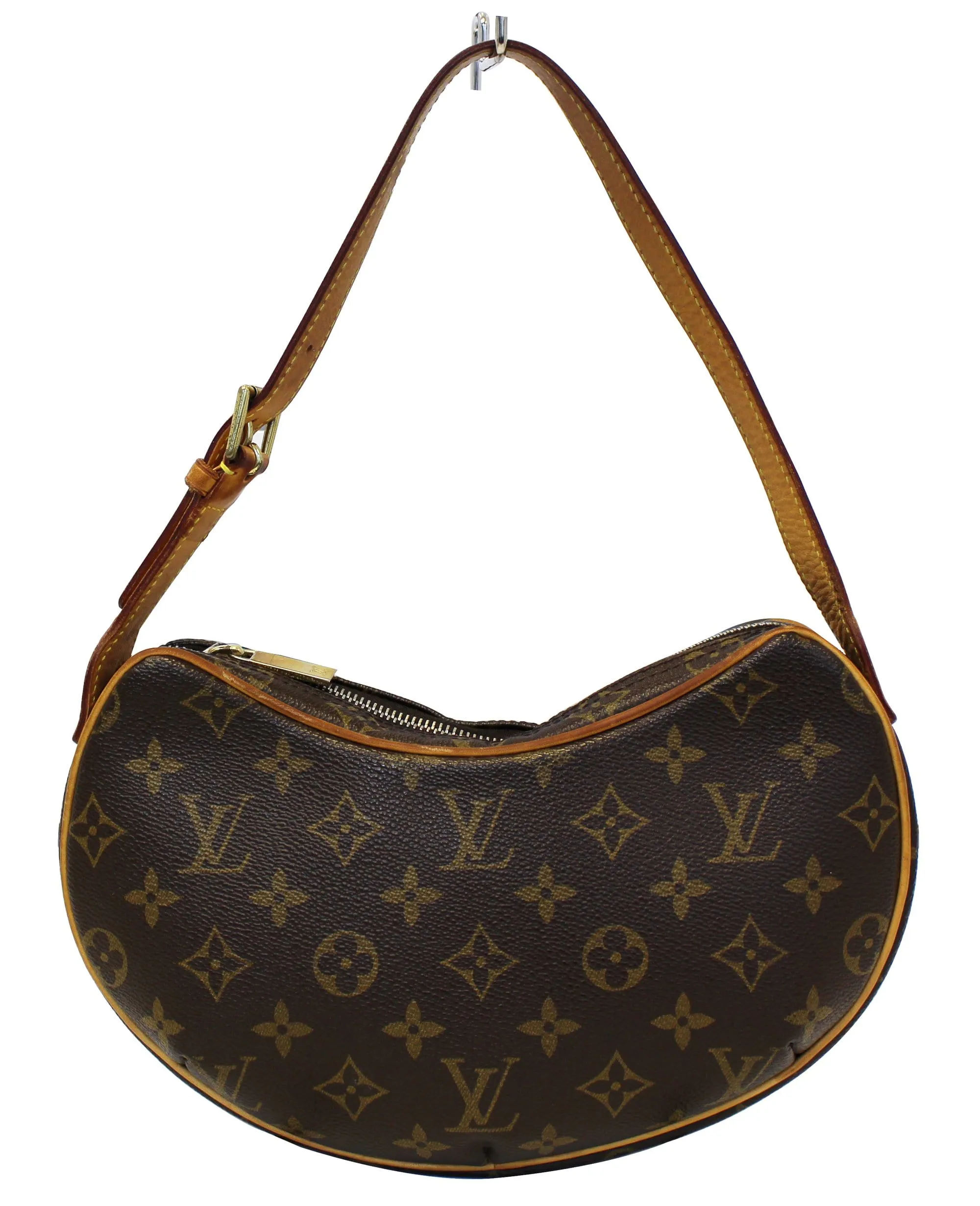 LOUIS VUITTON Monogram Canvas Croissant MM Shoulder Bag