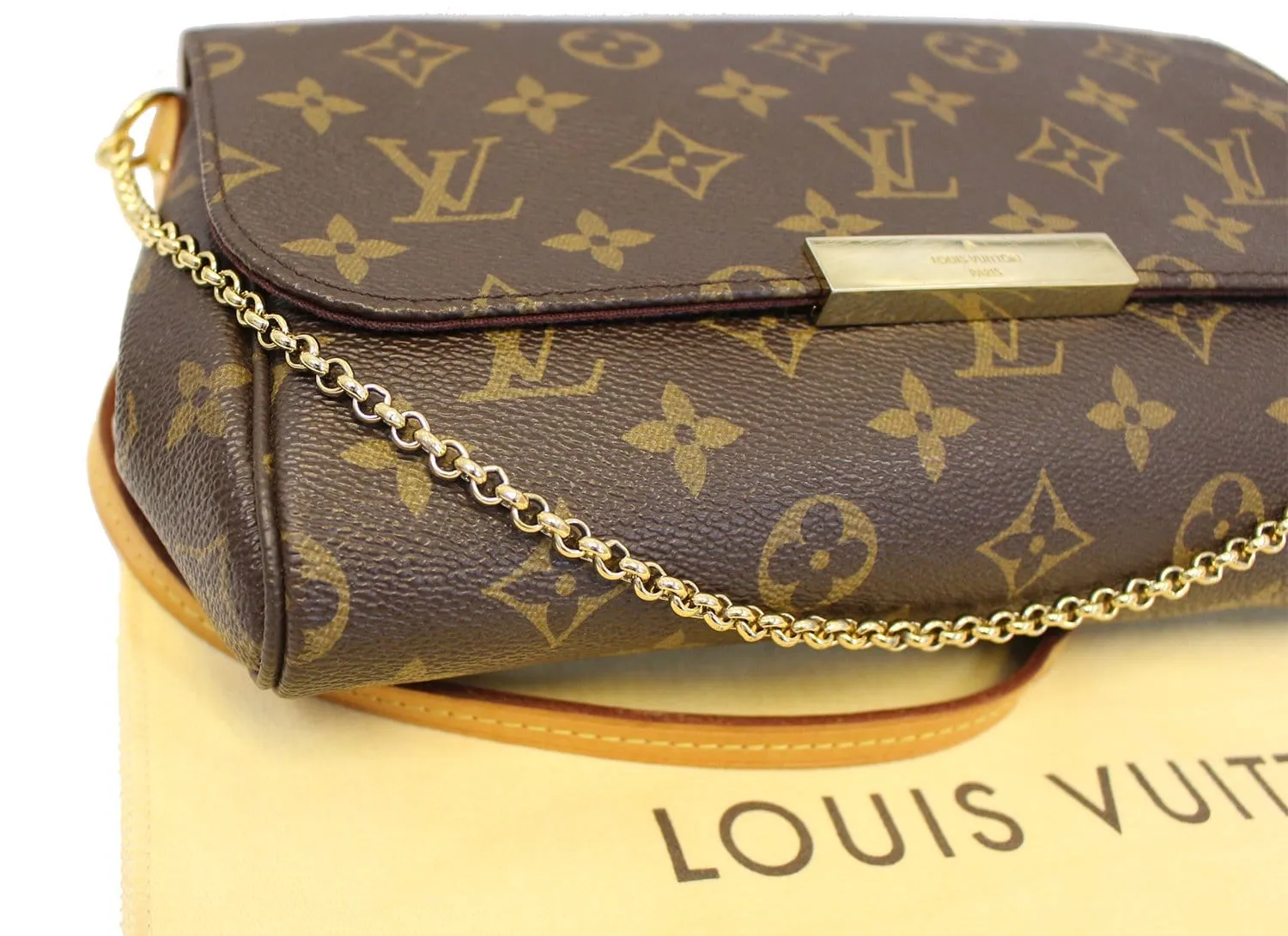 LOUIS VUITTON Monogram Canvas Favorite MM Crossbody Bag