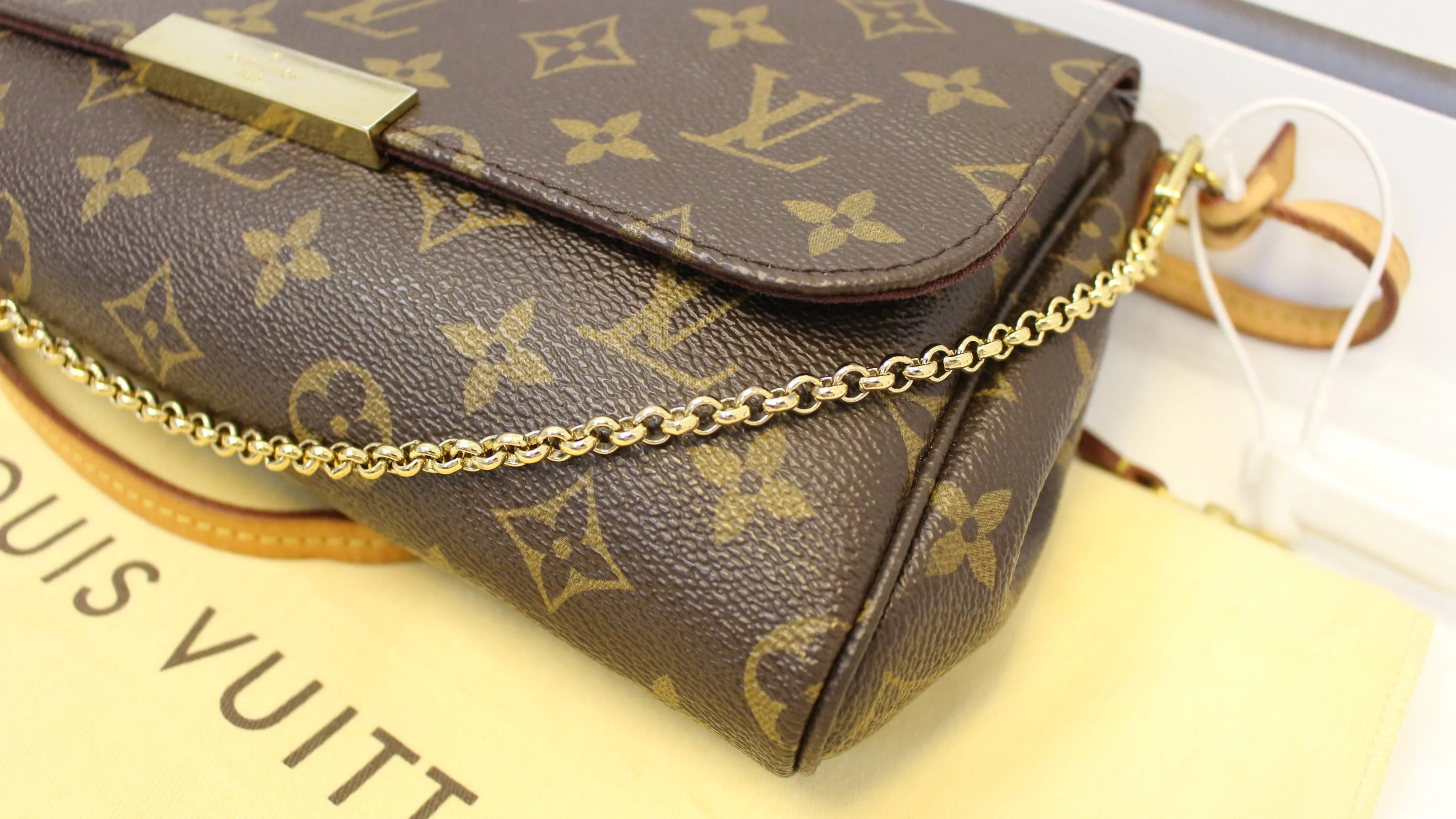 LOUIS VUITTON Monogram Canvas Favorite MM Crossbody Bag