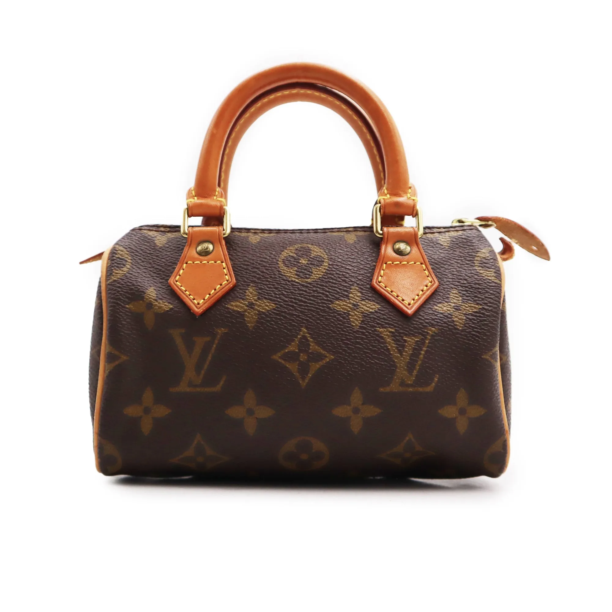 Louis Vuitton Monogram Canvas Mini Speedy Handbag TH0976
