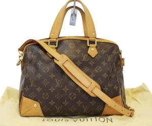 LOUIS VUITTON Monogram Canvas Retiro PM Satchel Bag