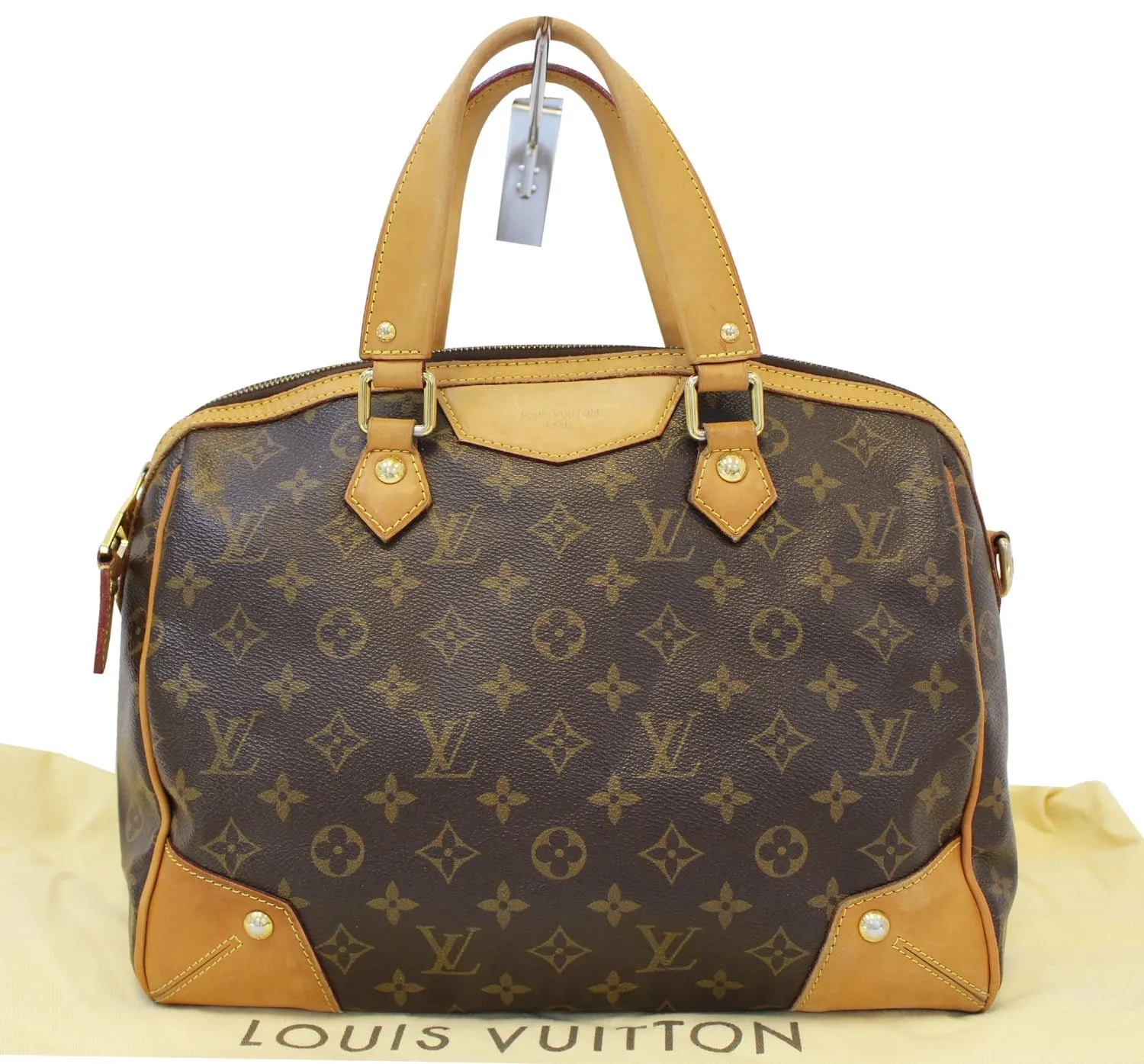 LOUIS VUITTON Monogram Canvas Retiro PM Satchel Bag
