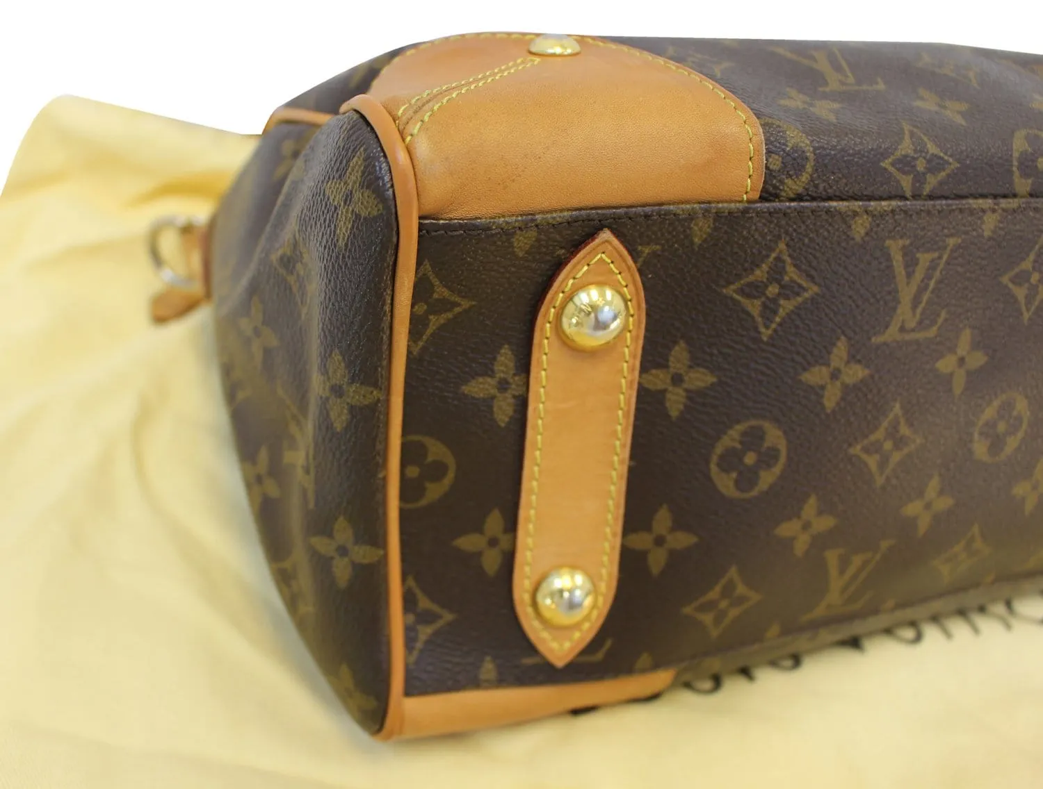 LOUIS VUITTON Monogram Canvas Retiro PM Satchel Bag