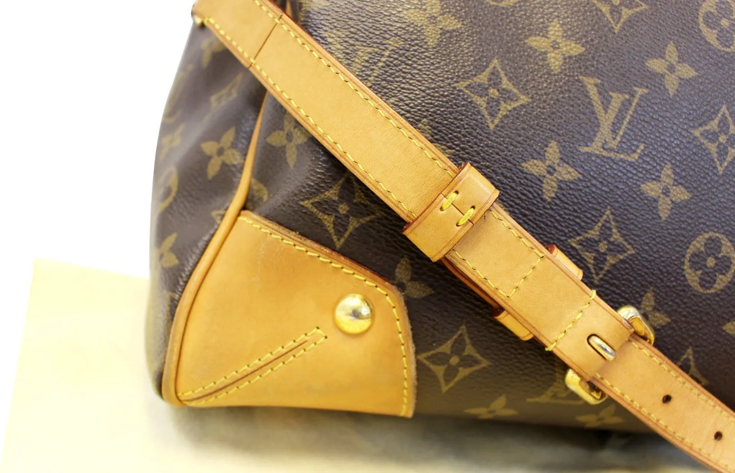 LOUIS VUITTON Monogram Canvas Retiro PM Satchel Bag