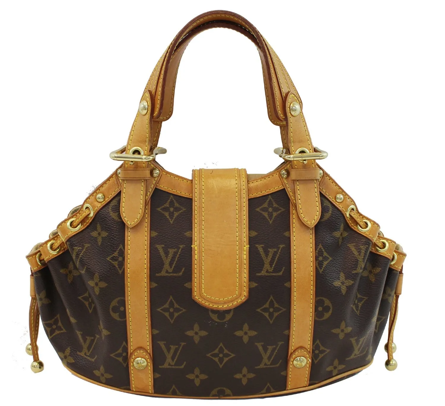 LOUIS VUITTON Monogram Canvas Theda GM Bag