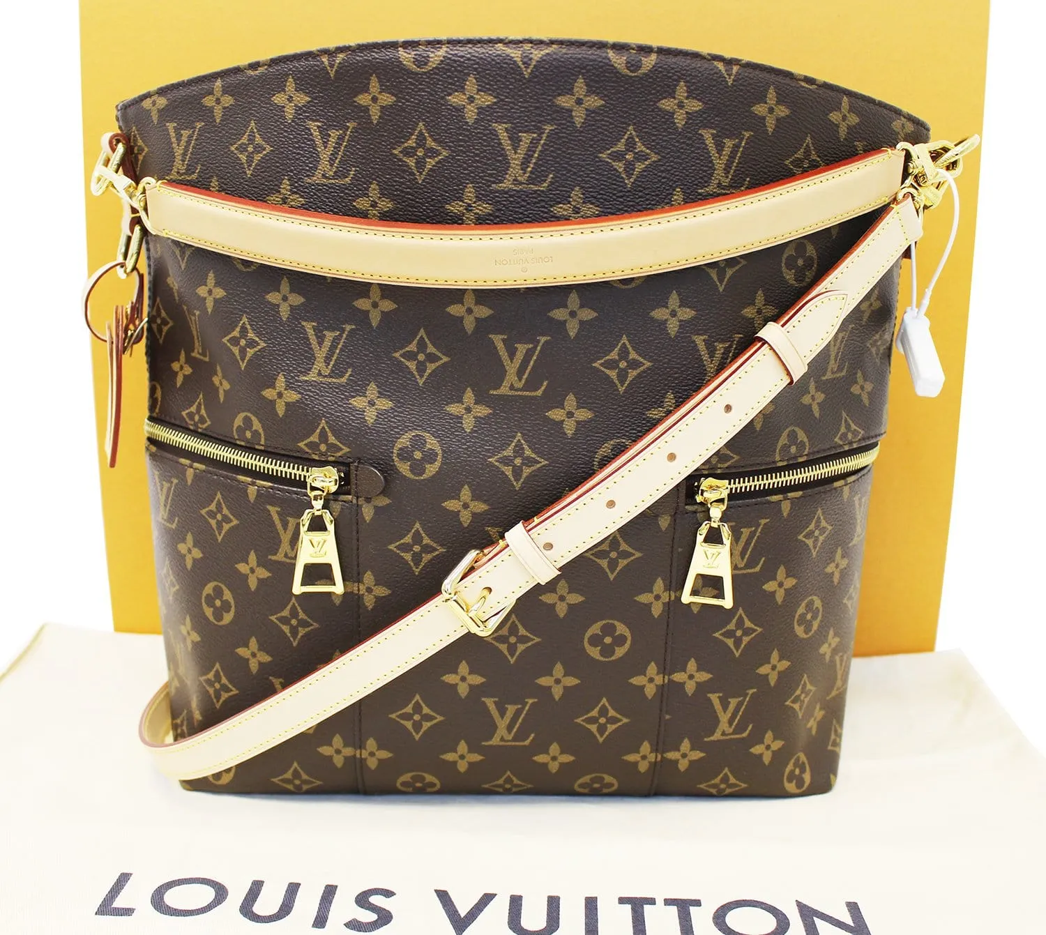 LOUIS VUITTON Monogram Melie Hobo Shoulder Bag