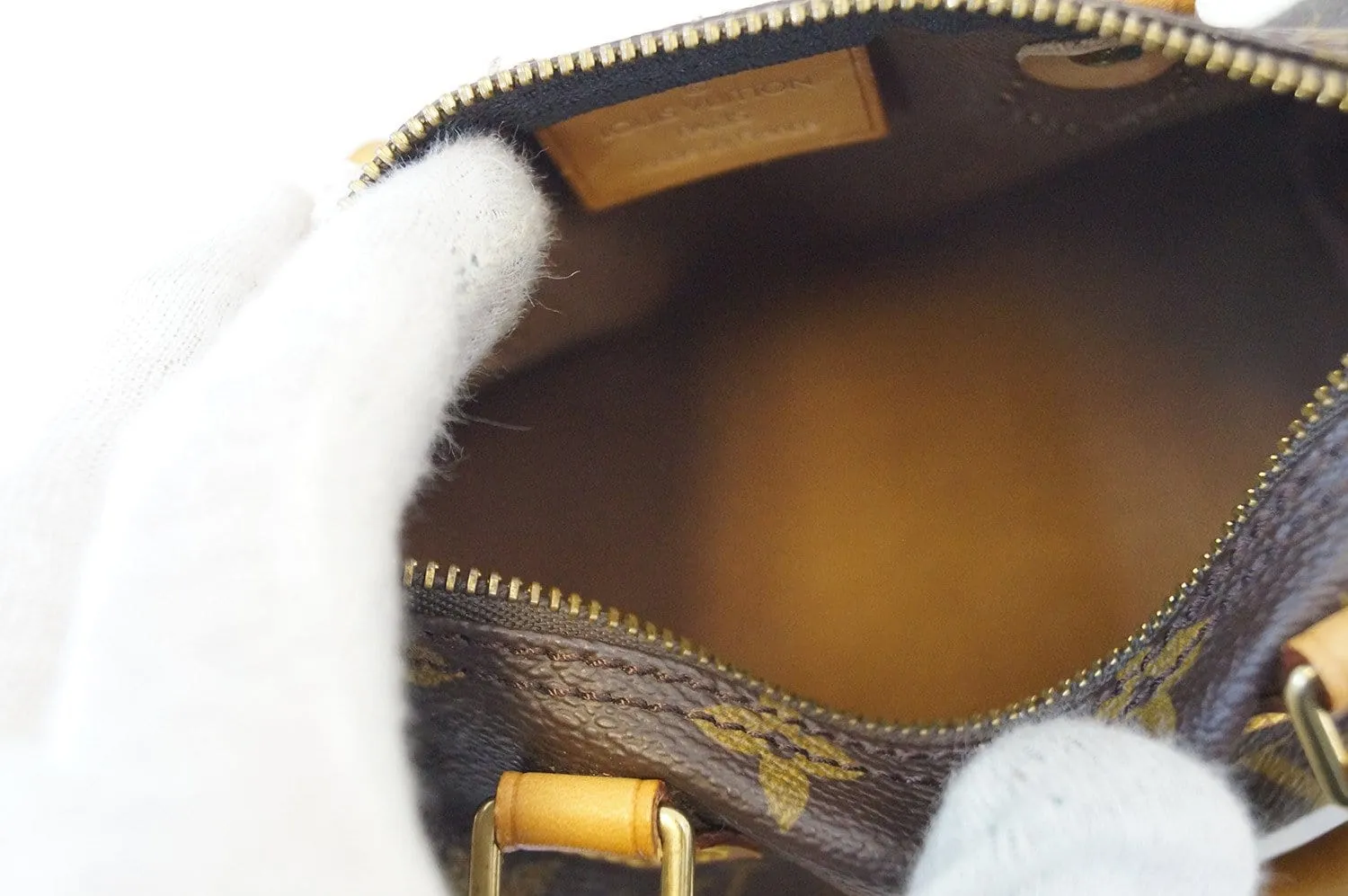 LOUIS VUITTON Monogram Mini Speedy Handbag