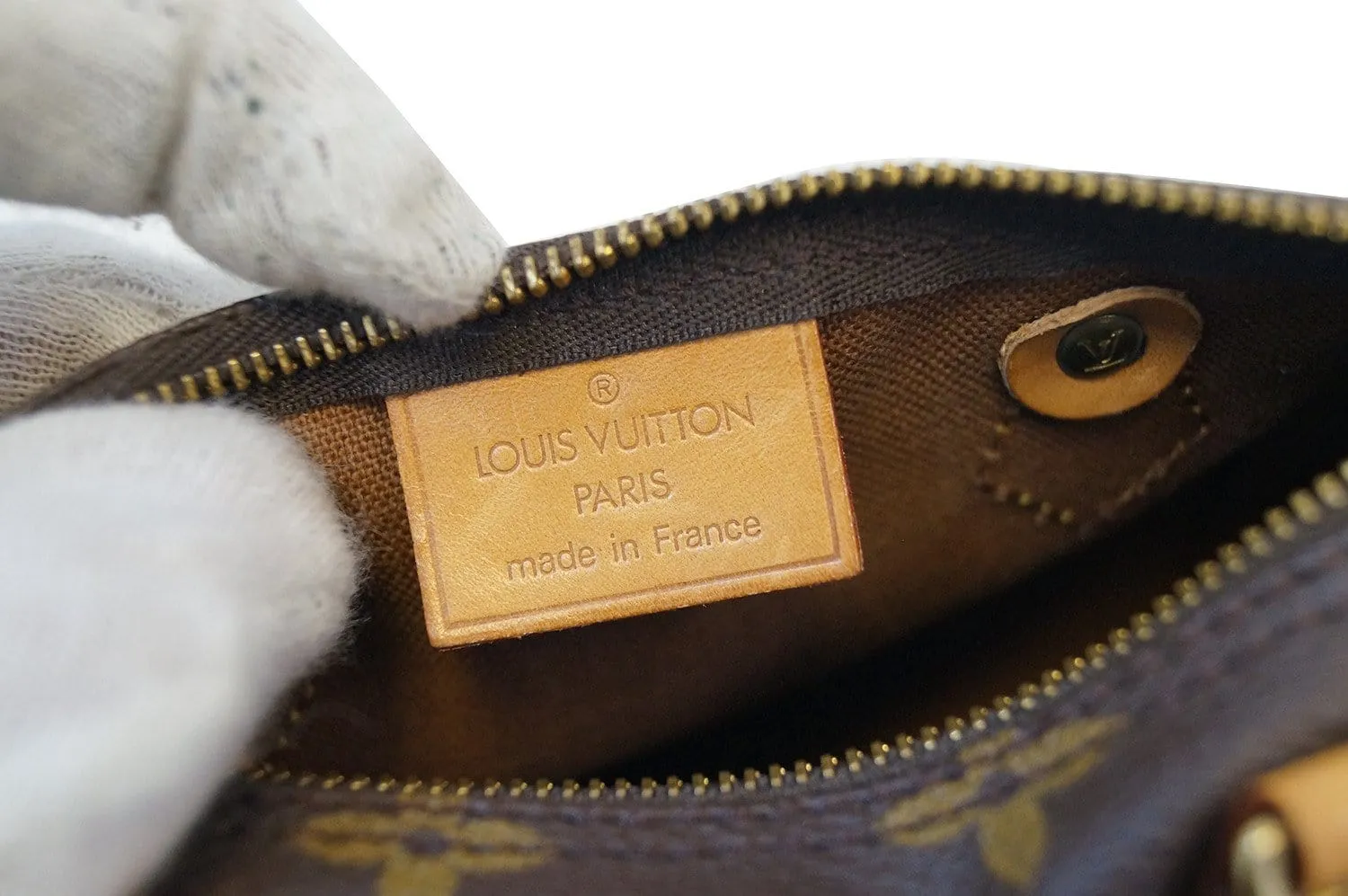 LOUIS VUITTON Monogram Mini Speedy Handbag
