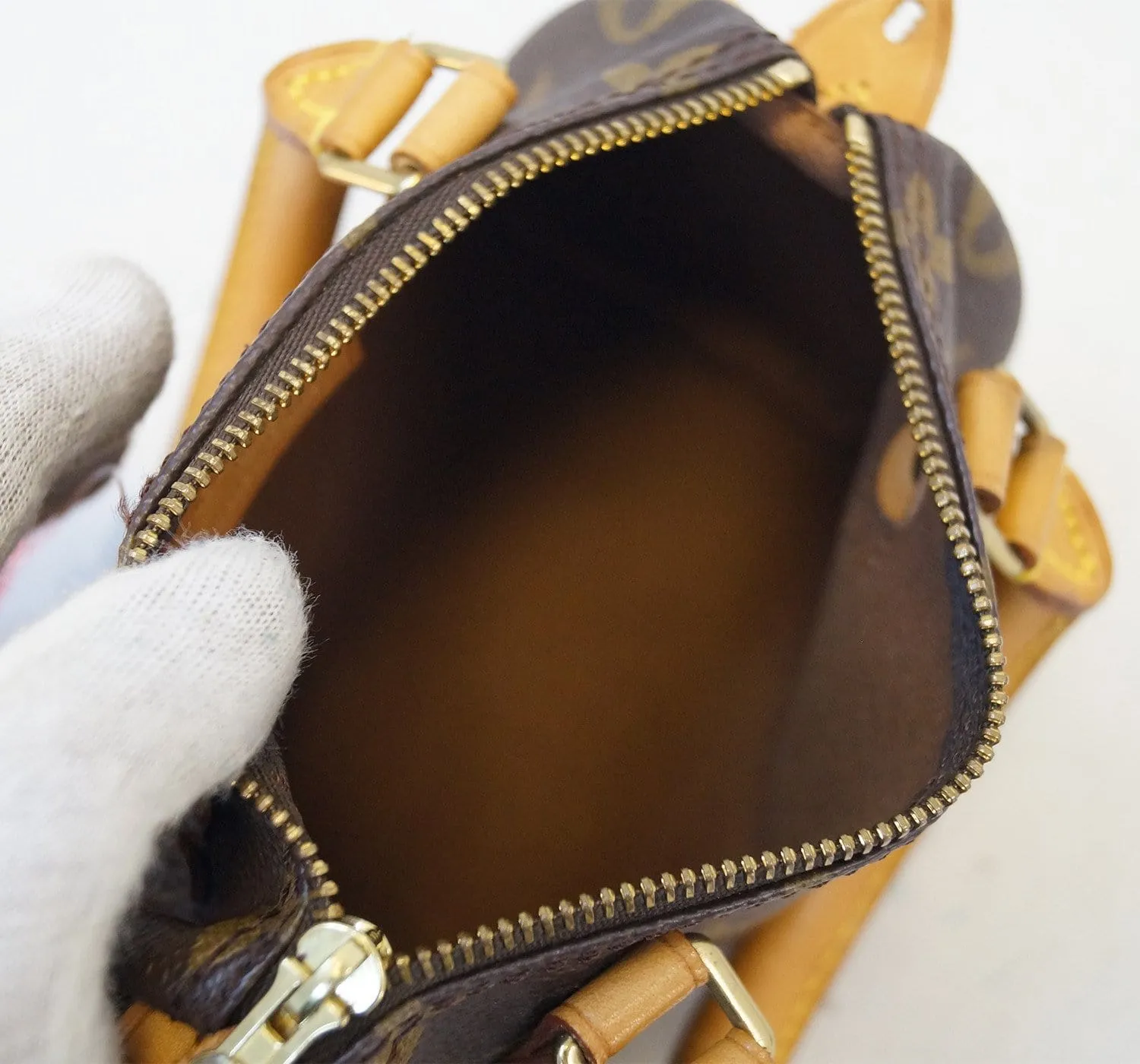 LOUIS VUITTON Monogram Mini Speedy Handbag
