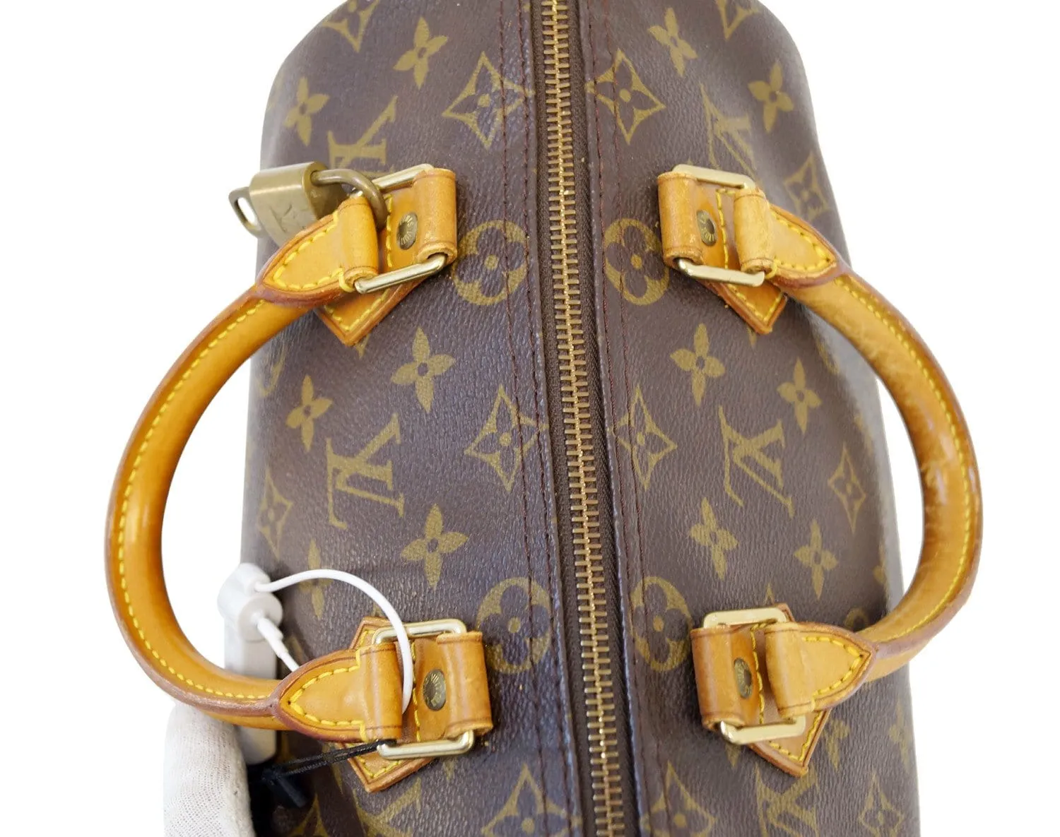 LOUIS VUITTON Monogram Speedy 25 Brown Hand Bag
