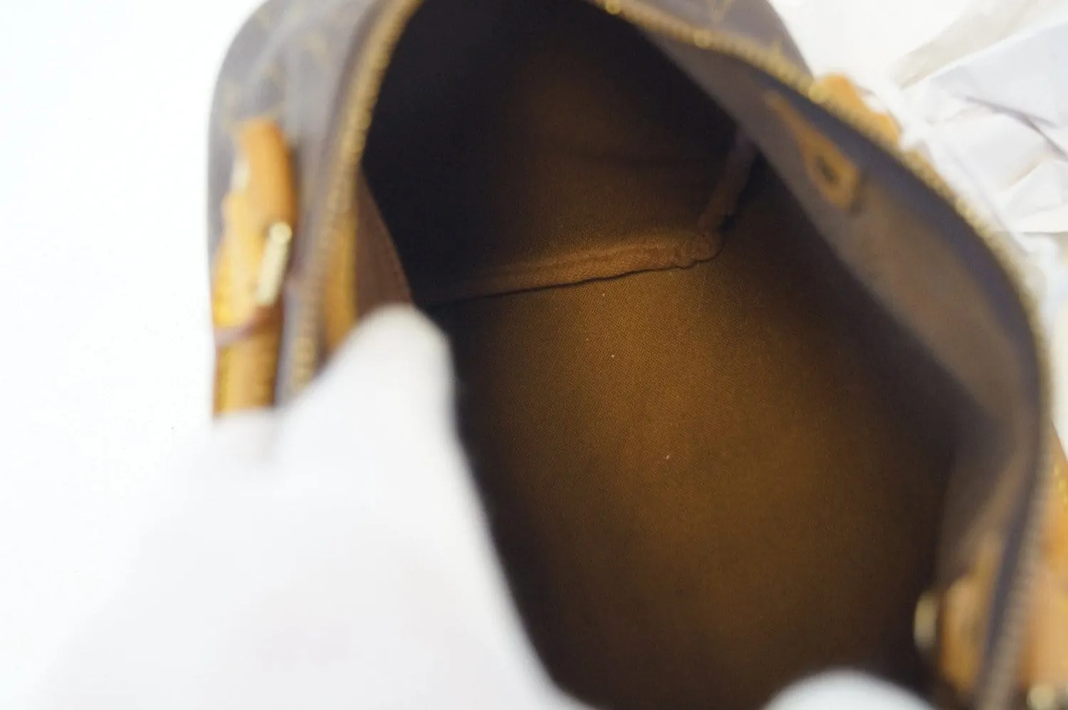 LOUIS VUITTON Monogram Speedy 25 Brown Hand Bag