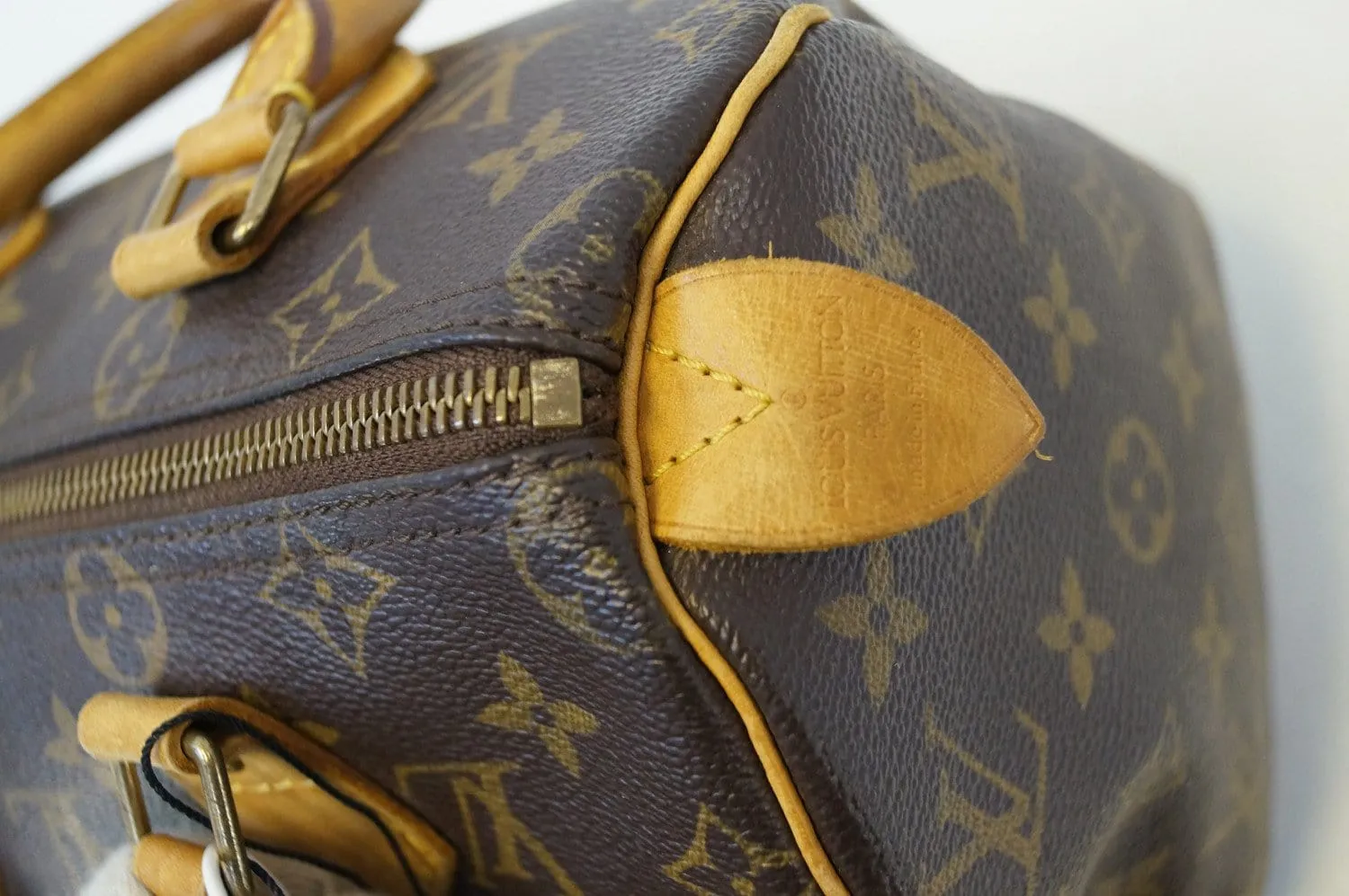 LOUIS VUITTON Monogram Speedy 25 Brown Hand Bag