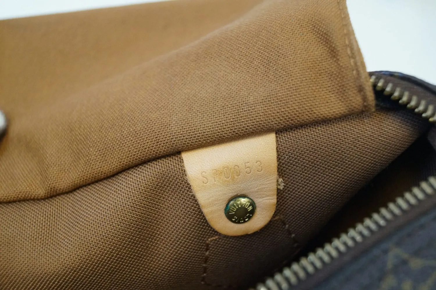 LOUIS VUITTON Monogram Speedy 25 Brown Hand Bag