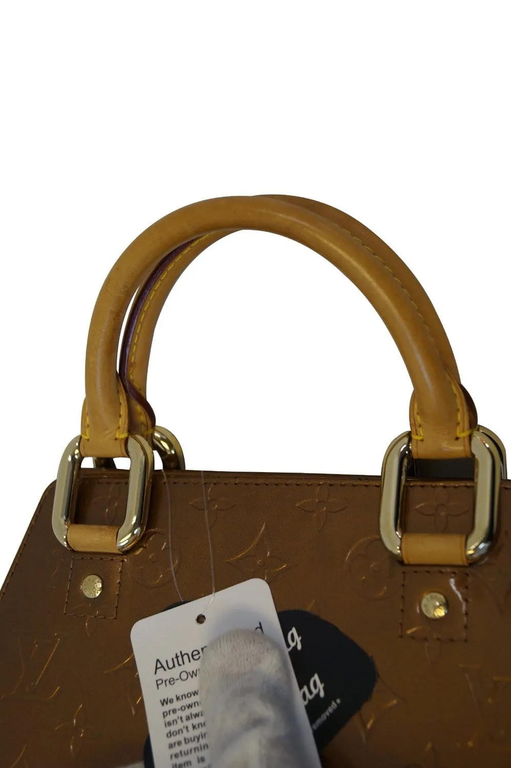 LOUIS VUITTON Monogram Vernis Bronze Forsyth PM Bag