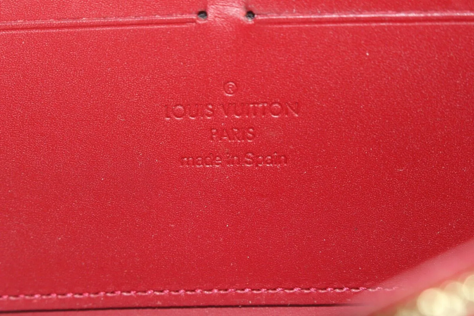 Louis Vuitton Monogram Vernis Zippy Wallet 3LK824K