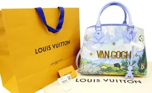 LOUIS VUITTON Montaigne MM Van Gogh Masters LV X Koon Shoulder Bag