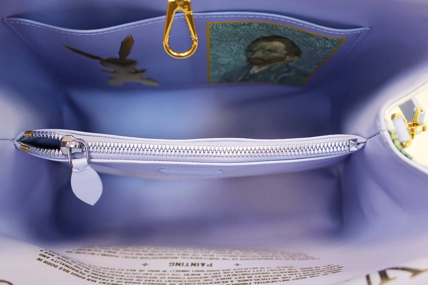 LOUIS VUITTON Montaigne MM Van Gogh Masters LV X Koon Shoulder Bag