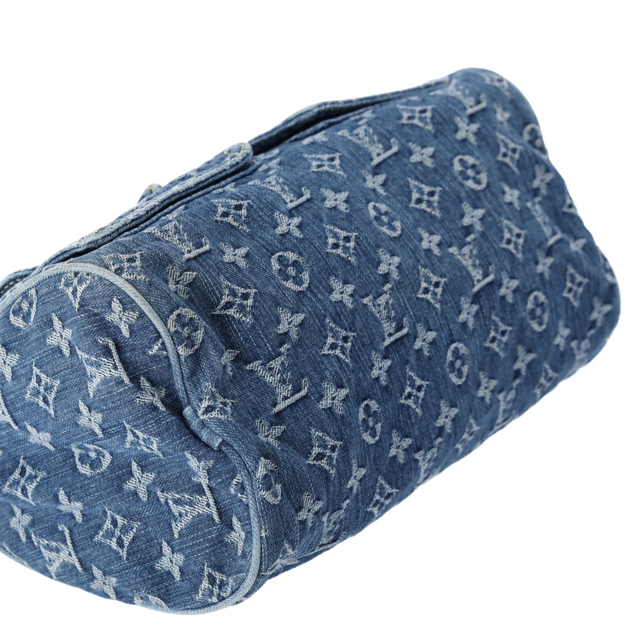 Louis Vuitton Neo Speedy Monogram Denim Handbag M95019 Blue
