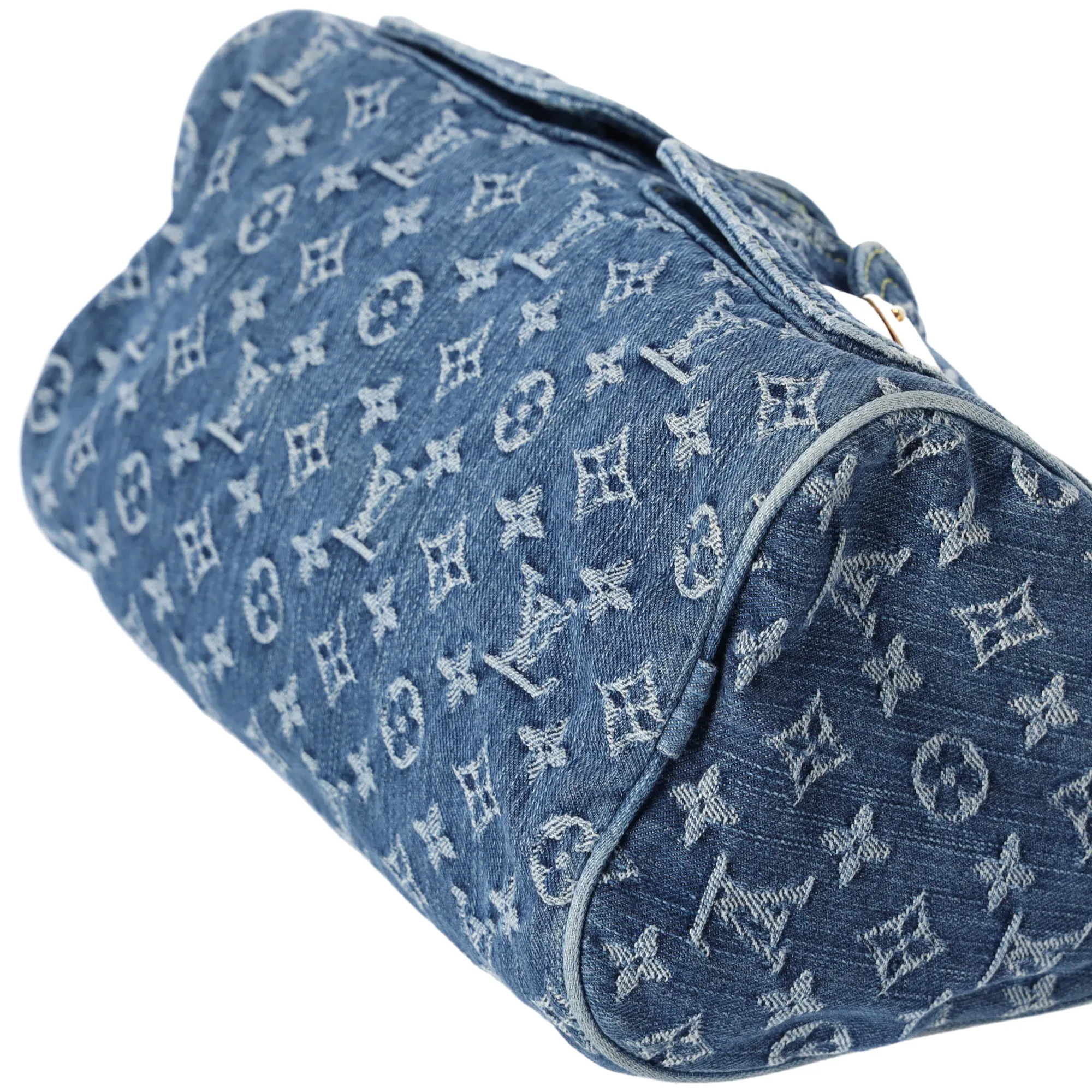 Louis Vuitton Neo Speedy Monogram Denim Handbag M95019 Blue