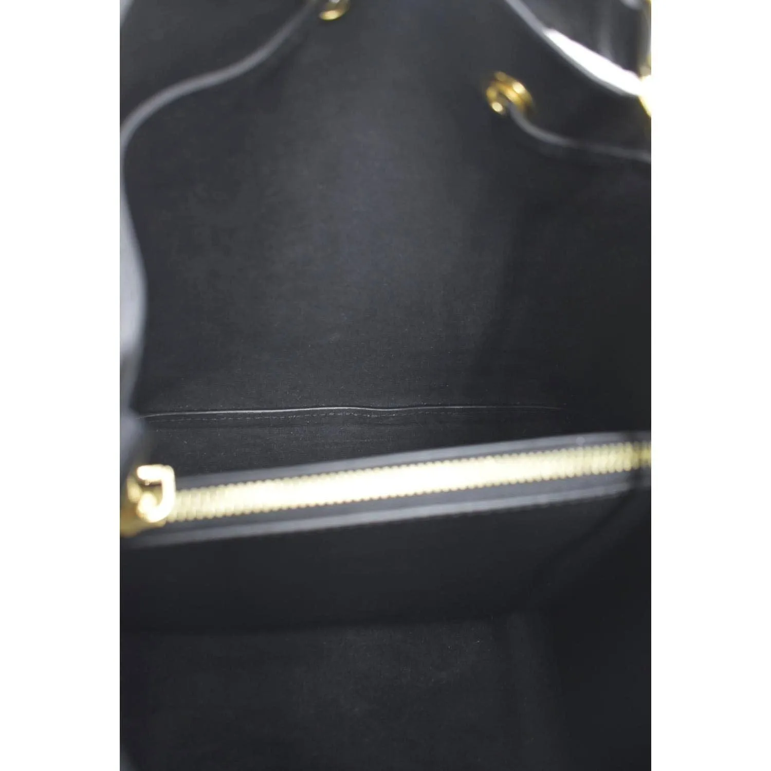 LOUIS VUITTON NeoNoe MM Monogram Empreinte Leather Shoulder Bag Black