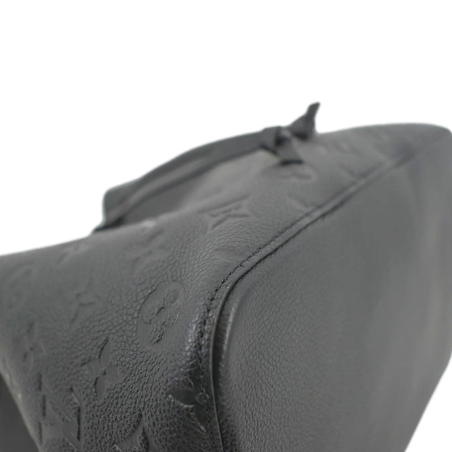 LOUIS VUITTON NeoNoe MM Monogram Empreinte Leather Shoulder Bag Black