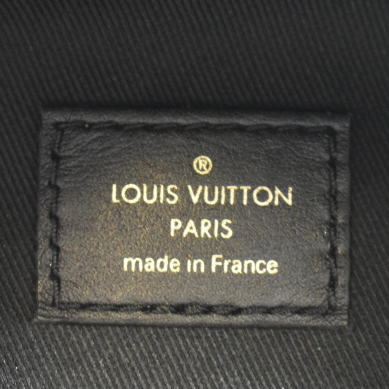 LOUIS VUITTON New Wave Quilted Leather Bumbag Black