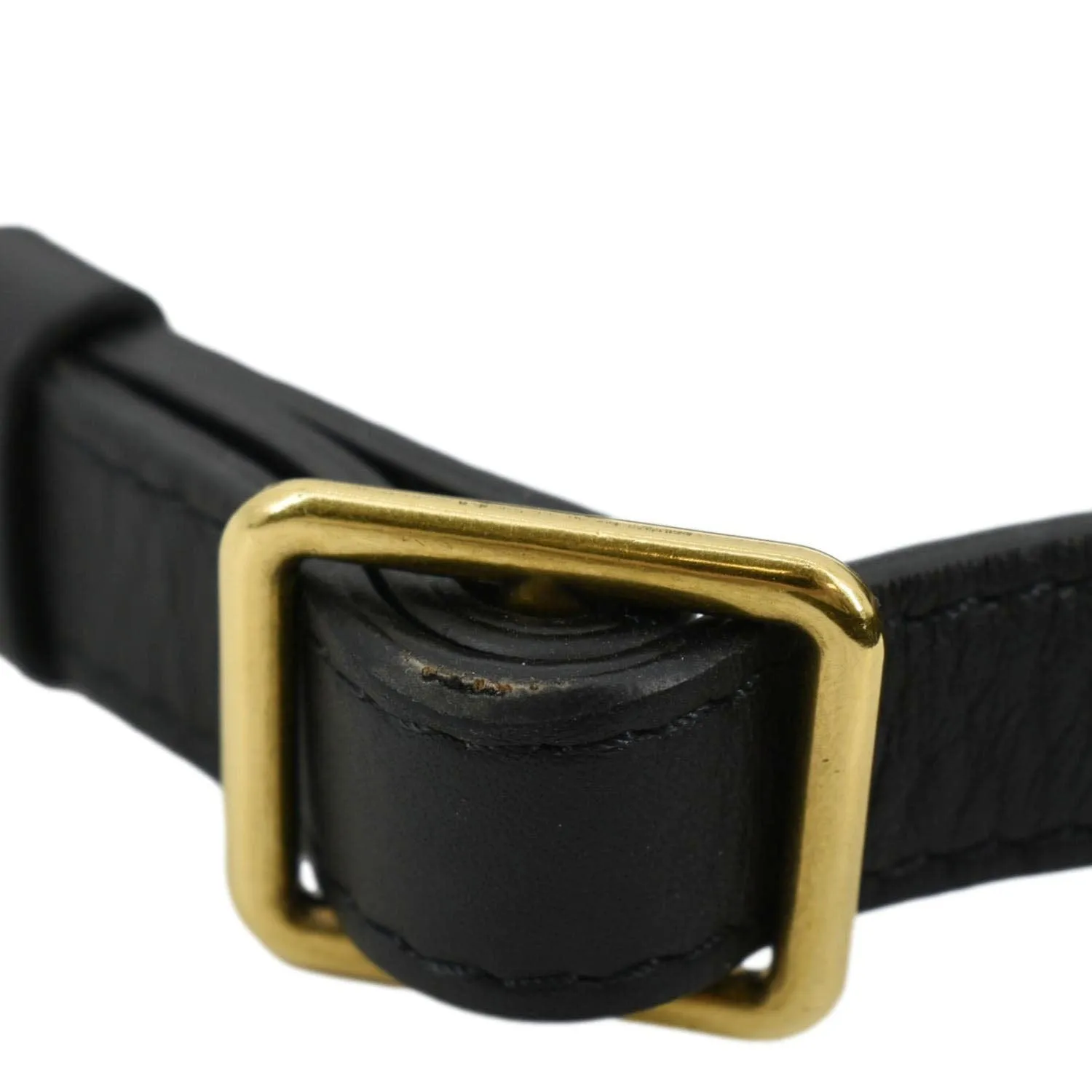 LOUIS VUITTON New Wave Quilted Leather Bumbag Black
