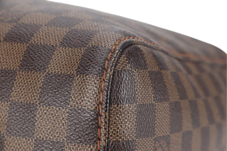 LOUIS VUITTON PORTOBELLO PM (N41184) DAMIER EBENE CANVAS HOBO BAG GOLD HARDWARE NO DUST COVER