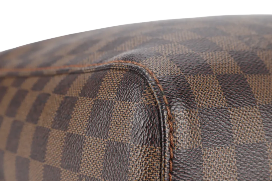 LOUIS VUITTON PORTOBELLO PM (N41184) DAMIER EBENE CANVAS HOBO BAG GOLD HARDWARE NO DUST COVER