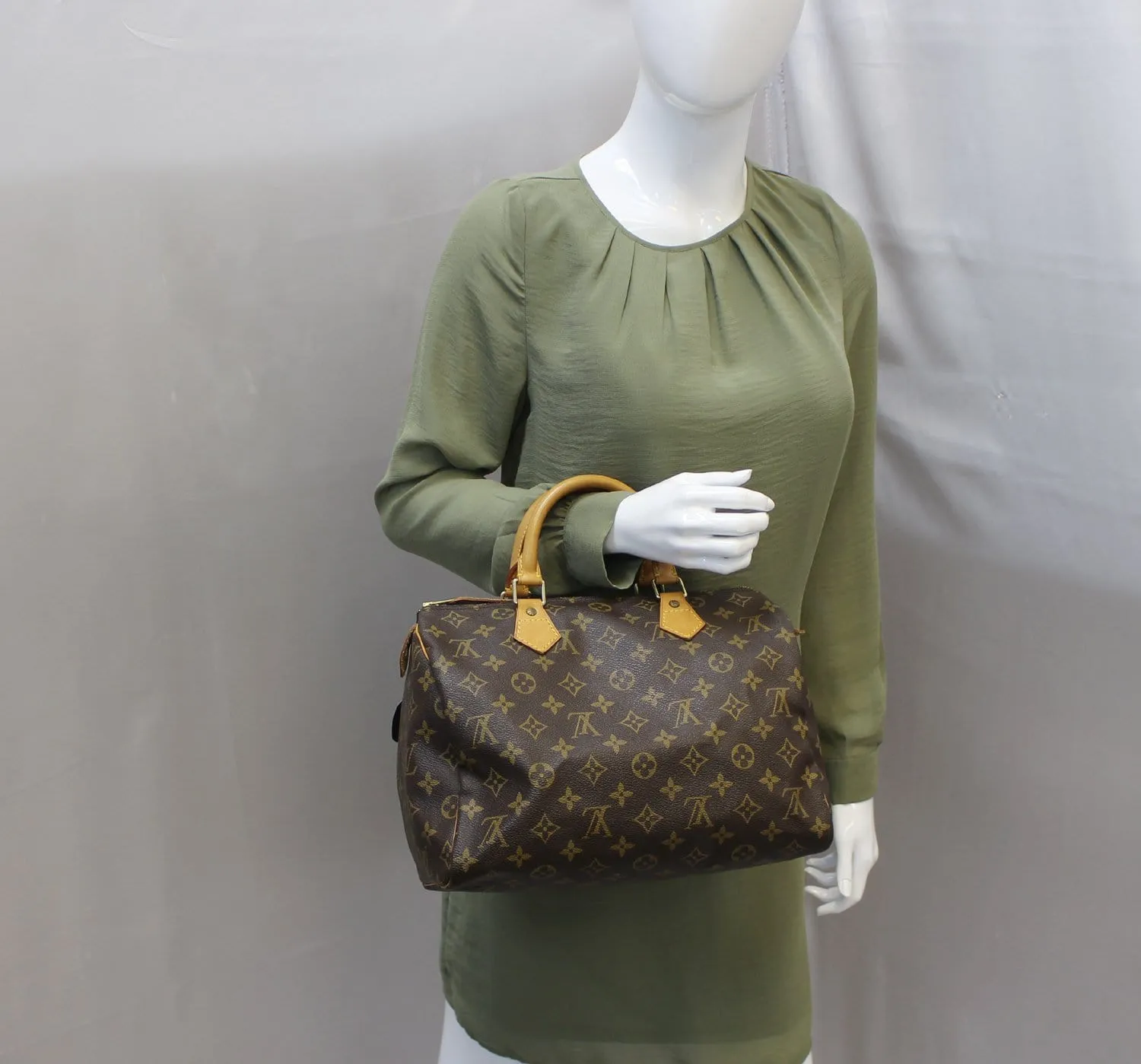 LOUIS VUITTON Pre Owned  Handbag Monogram Speedy 30 Satchel